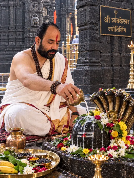 पंडित रामाधीन शास्त्री - त्र्यंबकेश्वर पूजा मार्गदर्शन